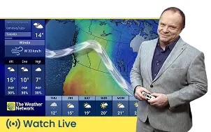 The Weather Network live streaming for the GTA